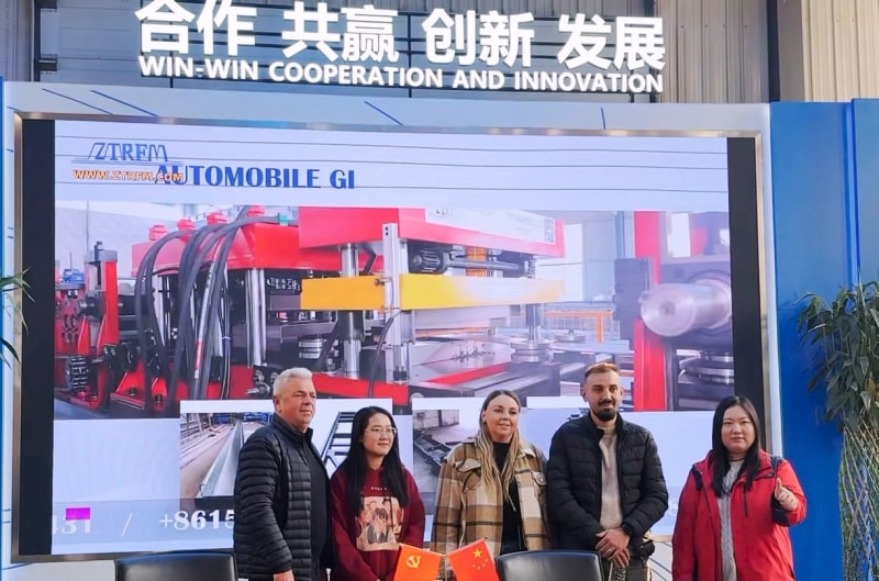 多國客戶組團考察中拓冷彎！全球集采中心聯動世界，共拓合作新局